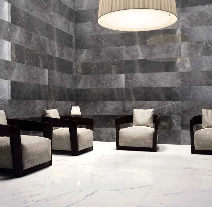ABK Sensi Statuario White Sable 60x120 cm 1SR34750 | Carrelage imitation marbre 