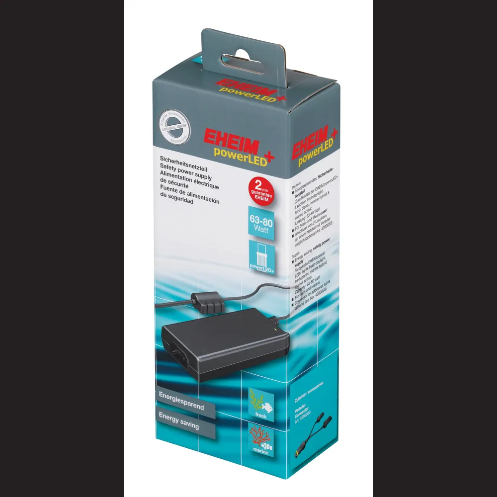 Alimentation secteur pour éclairage d'aquarium PowerLed+ 80W
