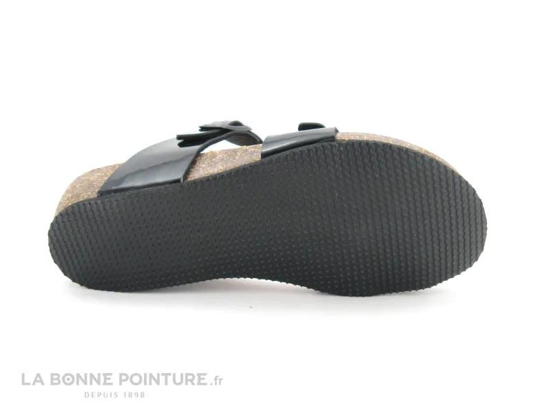 Biomodex Women's Toe-Loop Sandals, Black Patent Biomodex 1295 Toe-Loop Sandals for Sale.