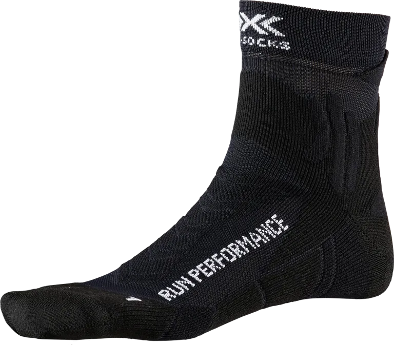 Black Performance Running Socks