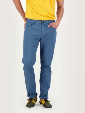 Blue tbs Men's Stretch Cotton Pants