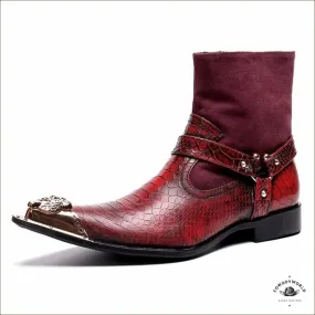 Bottes Cowboy Rouges