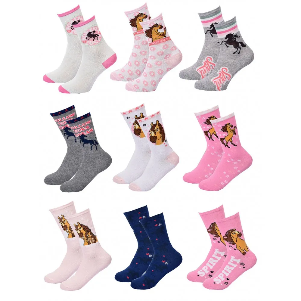 Girl's SPIRIT Socks Pack
