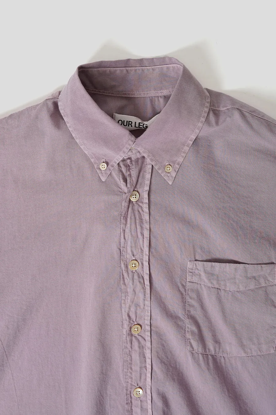 CHEMISE BORROWED BD COTTON VOILE DUSTY LILAC