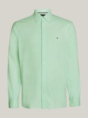 Tommy Hilfiger 1985 Collection Flex Green Standard Fit Shirt