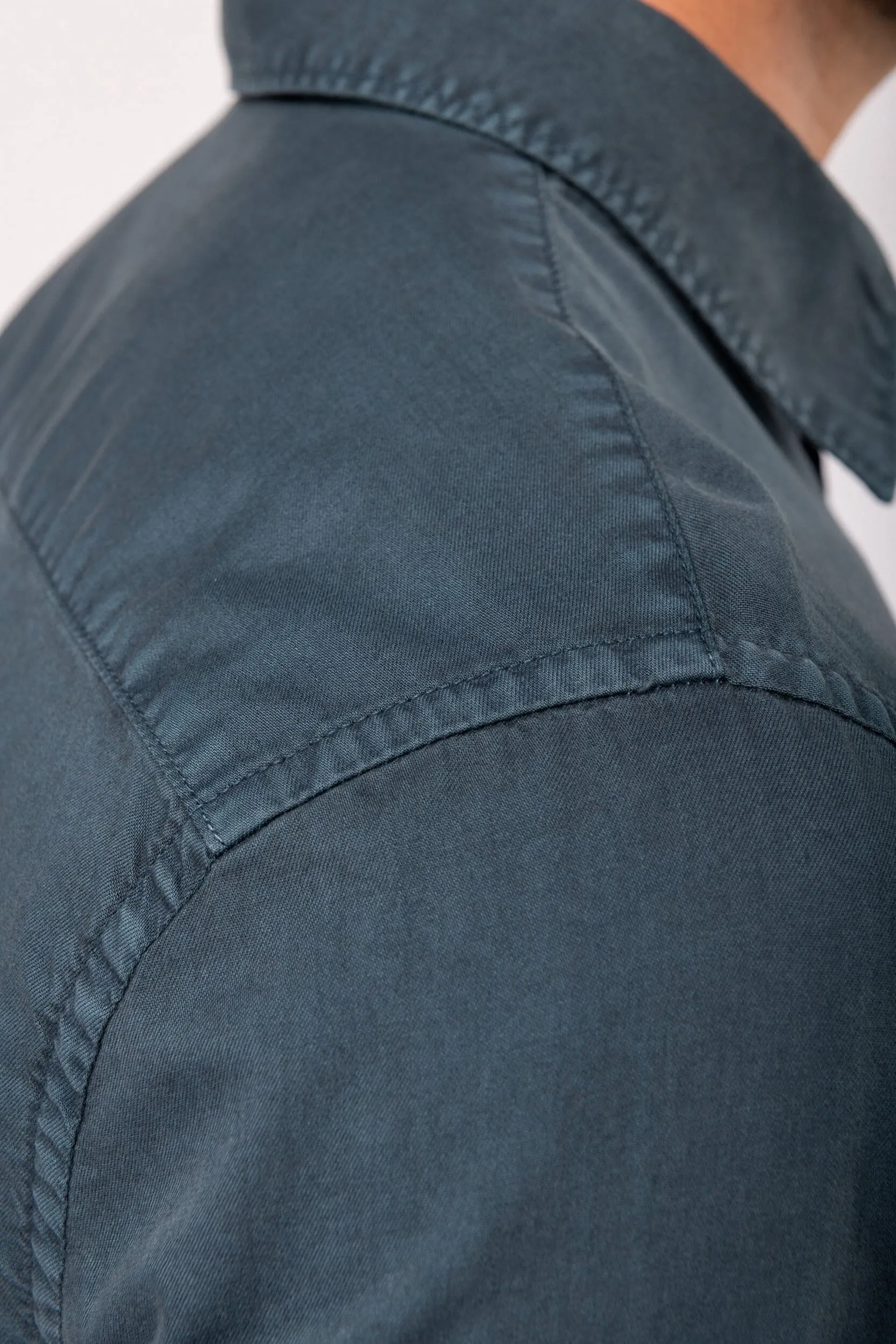Washed Cotton Twill Men's Shirt - 135g / NATIVE SPIRIT NS502