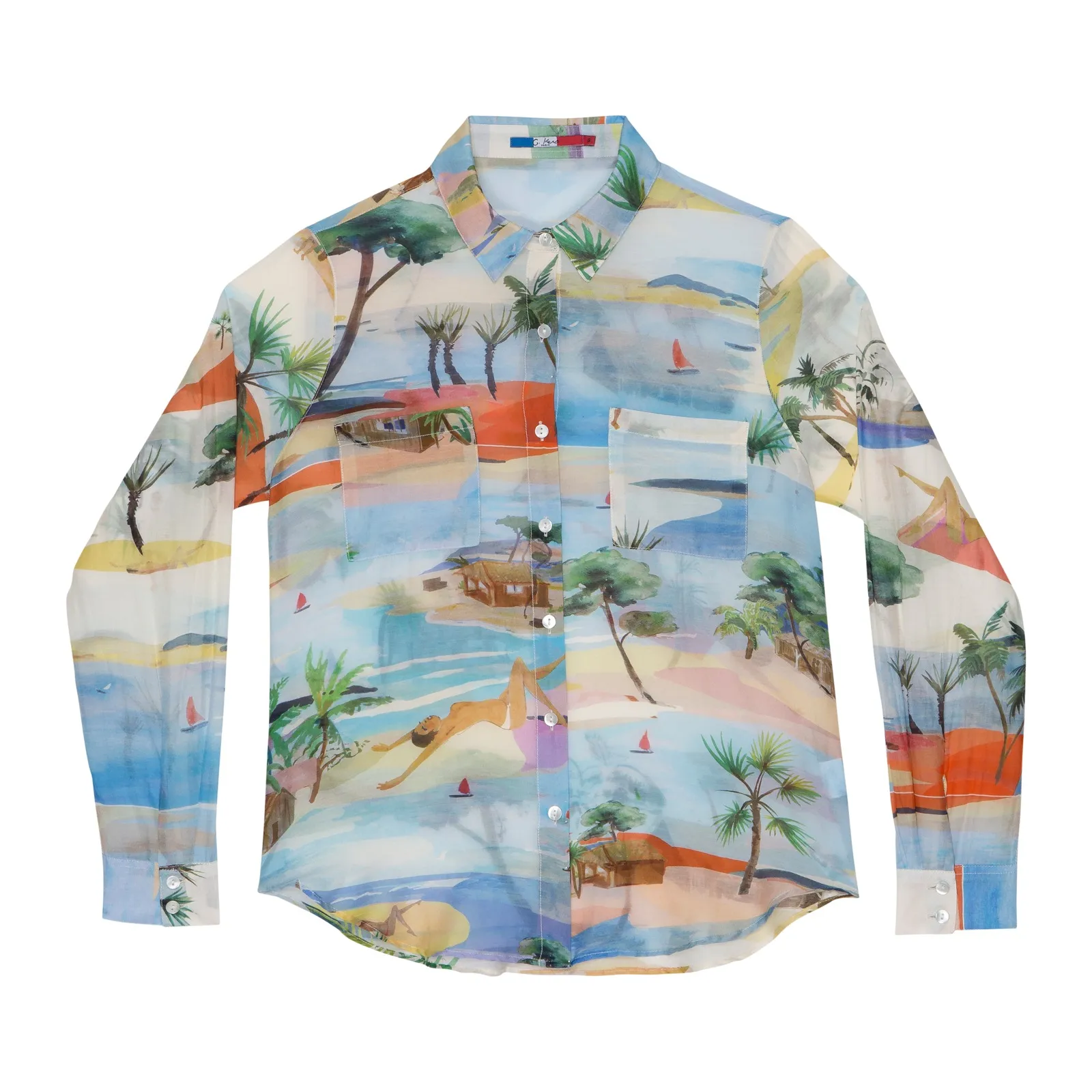 CHEMISE EN COTON SOIE La Pointe