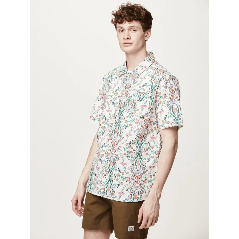 Blue Linen Tropical Shirt for Men by Tommy Hilfiger | wimod