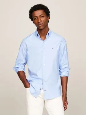 Tommy Hilfiger TH Flex standard fit Oxford shirt | Blue