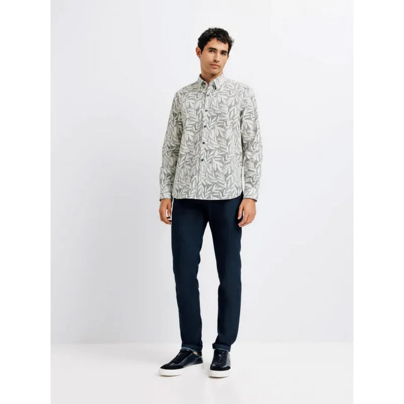 Tommy Hilfiger men's multicolored striped oxford shirt - wimod