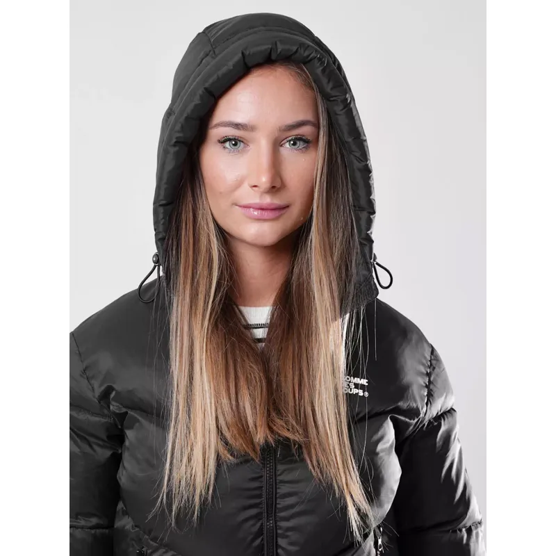 Heated York Black Women's Jacket - Comme Des Loups