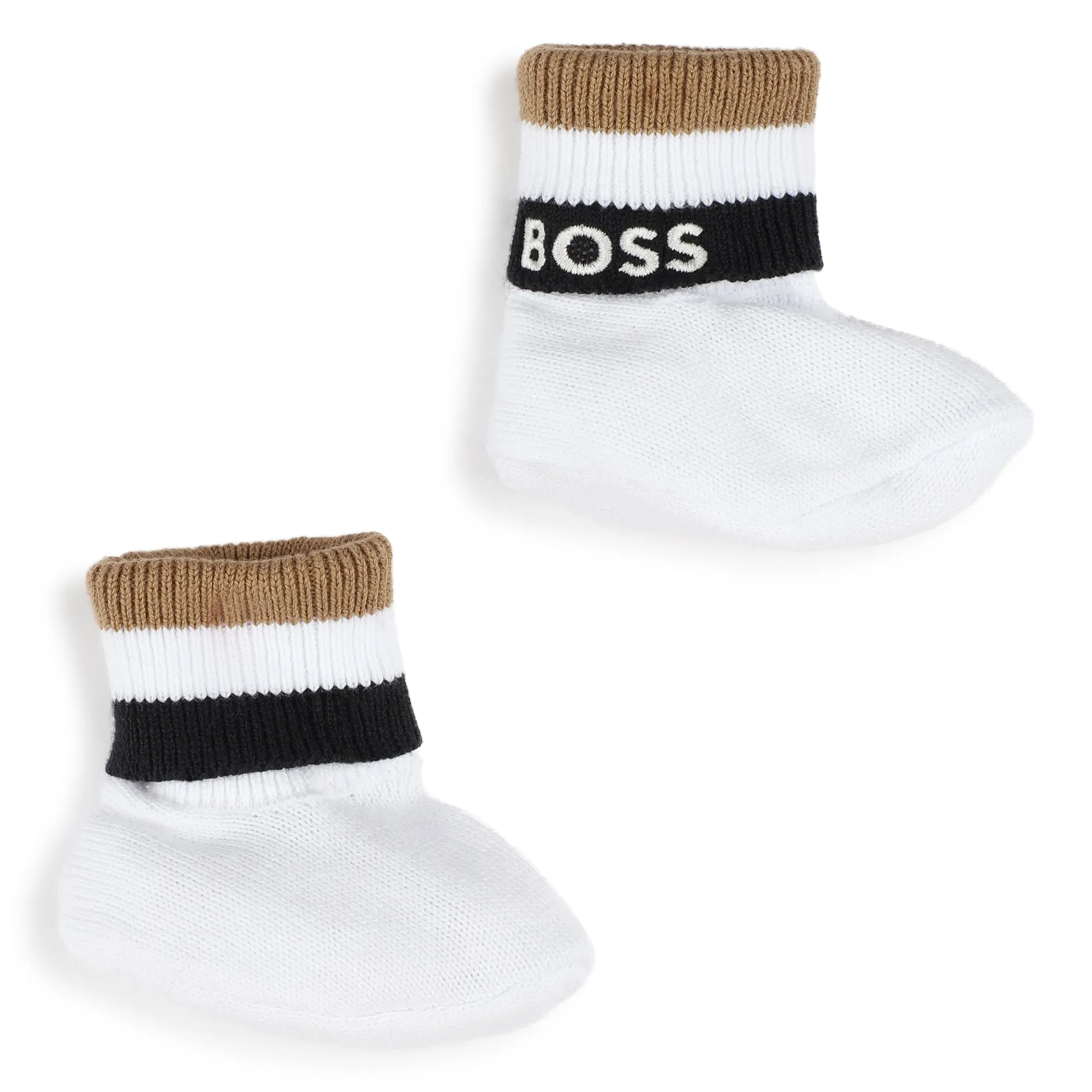 Ensemble chaussons et bonnet milk babyboy Boss H24
