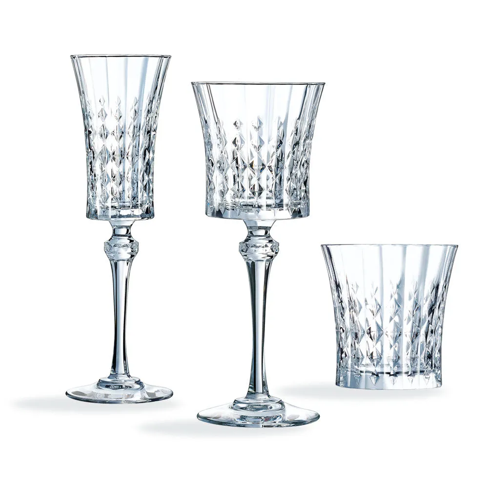 Ensemble de verres, 18 pièces Lady Diamond - Cristal d'Arques Cristal  