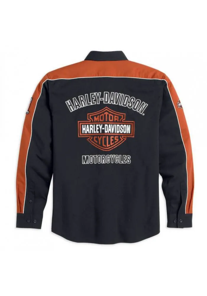 Harley Davidson Men's Prestige Long Sleeve Shirt 99073-13VM