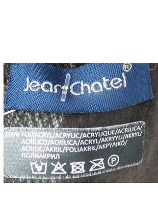 Jean Chatel Gray Men's Basic Scarf 167x30cm