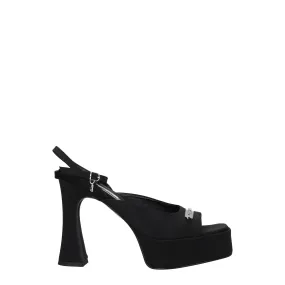 Karl Lagerfeld Sandals lazula Womens tissu noir