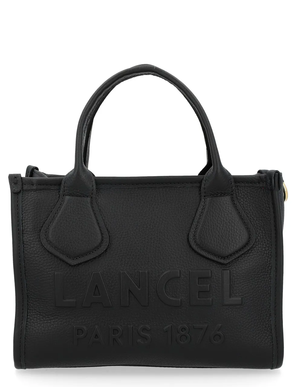 Lancel Jour S Tote Bag en cuir noir