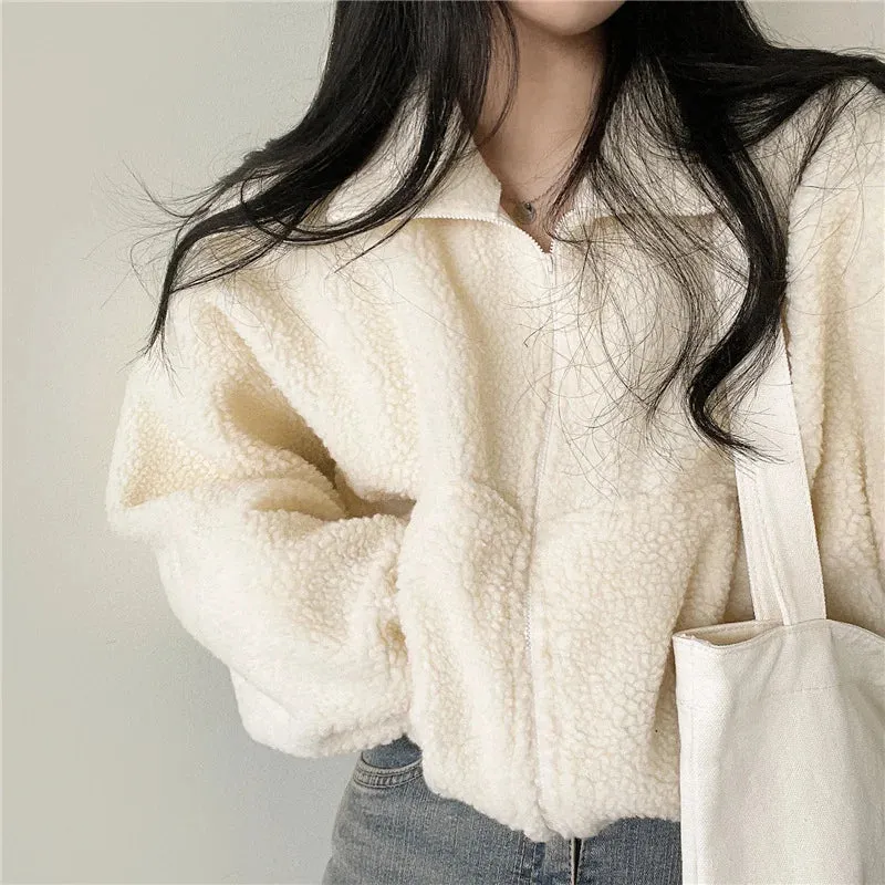 LODIE | Veste Zippée en Polaire Sherpa