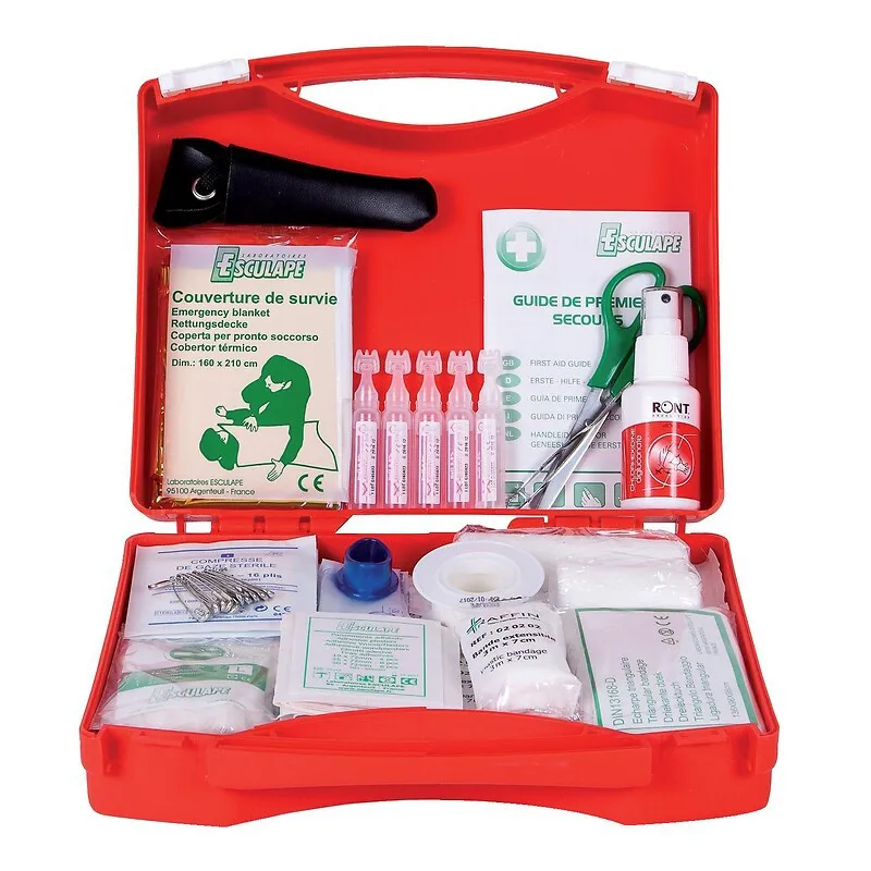 Mallette de secours 10 personnes BTP - ESCULAPE