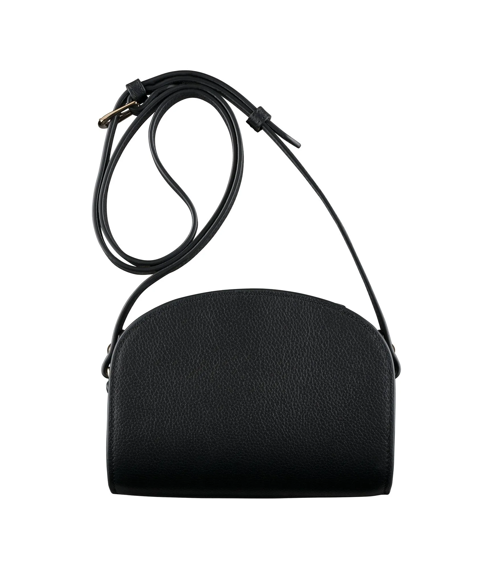 Mini Half-Moon Black Bag by A.P.C.
