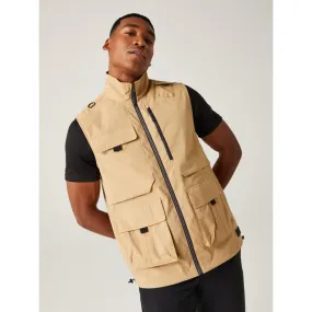 Packaway Beige Men's Vest