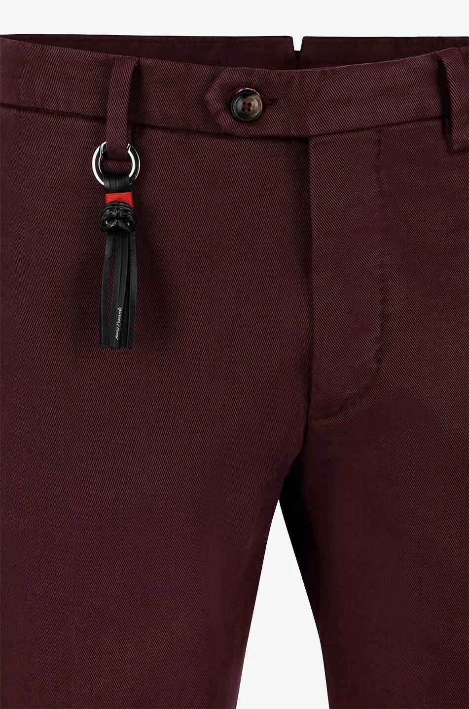 Pantalon slim en coton Nisida