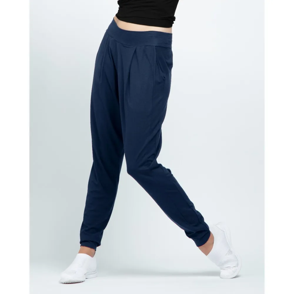 Pantalon Yoga Bleu Pétrole - ANANDA - Repetto W0726 - Fame La Maison de la Danse