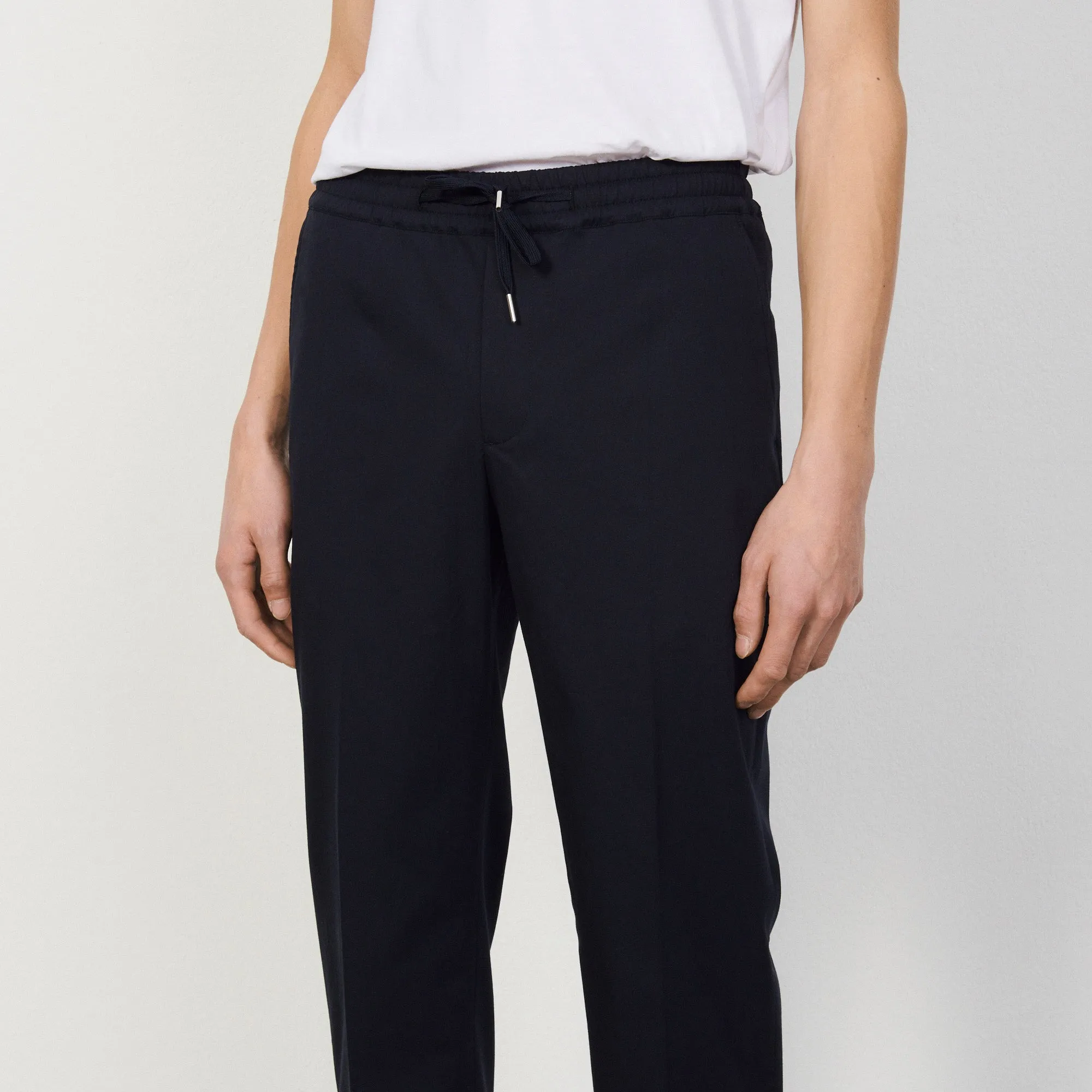 Pantalon à la ceinture élastique