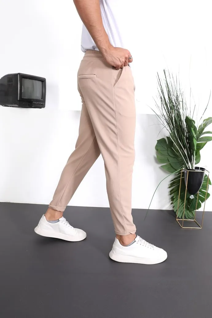 Premium Dokulu Duble Paa Fit Pantolon