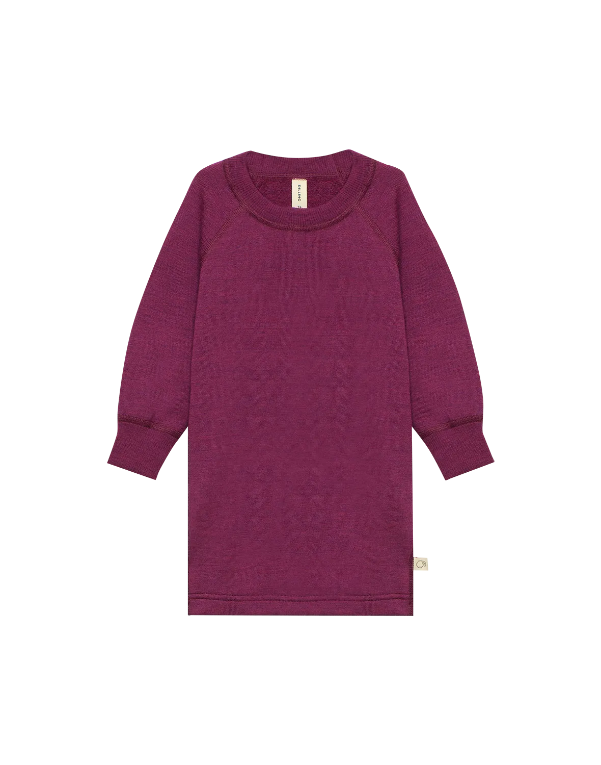 Robe en tissu éponge de laine mérinos pour bébé