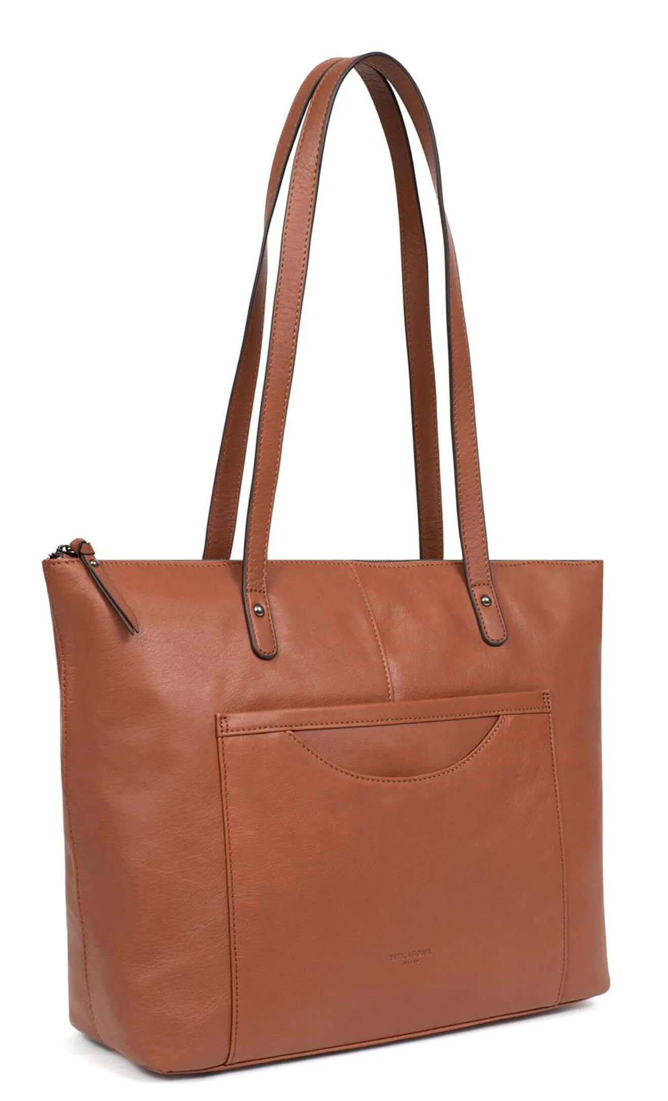 Hexagona Women's Leather Handbag Earth Tone.