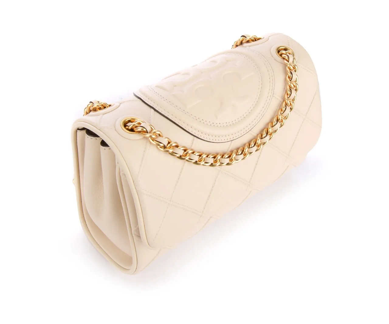 Sac porté épaule Tory Burch Sac Fleming ivoire 