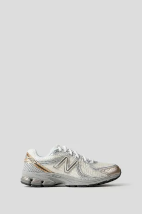 SNEAKERS ML860 V2 SEA SALT ET GOLD METALIC