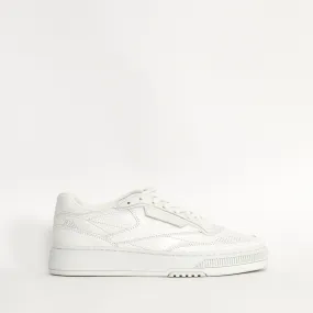 Sneakers Reebok LTD Club C Cuir Craqué Blanche