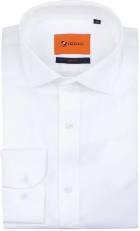 Suitable Chemise Satin Blanche SH-SASTR-23-01 commander en l
