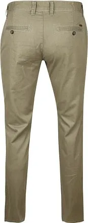 Suitable Pantalon Sartre Chino Vert Foncé 3462-0402 command