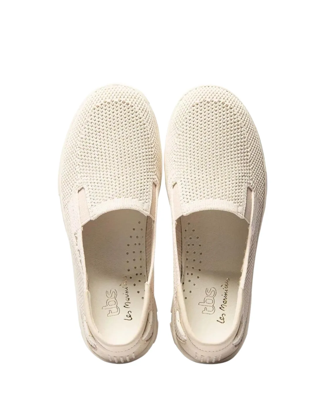 TBS women's sneakers Ref 62825 China Linen and Gold