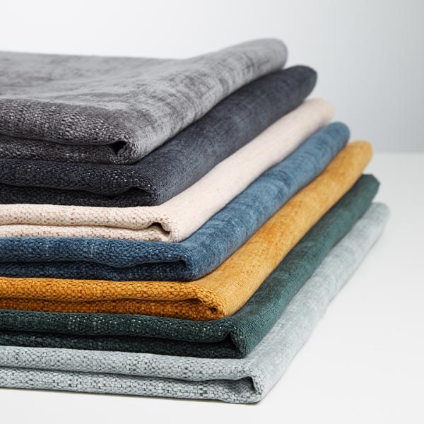 Tissu d’ameublement Chenille Odin – pétrole