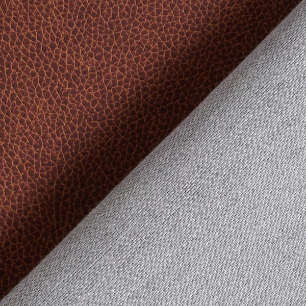 Tissu de capitonnage similicuir nappa – carmin