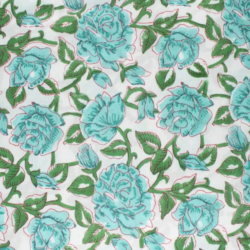 Indian Avadi White Fabric