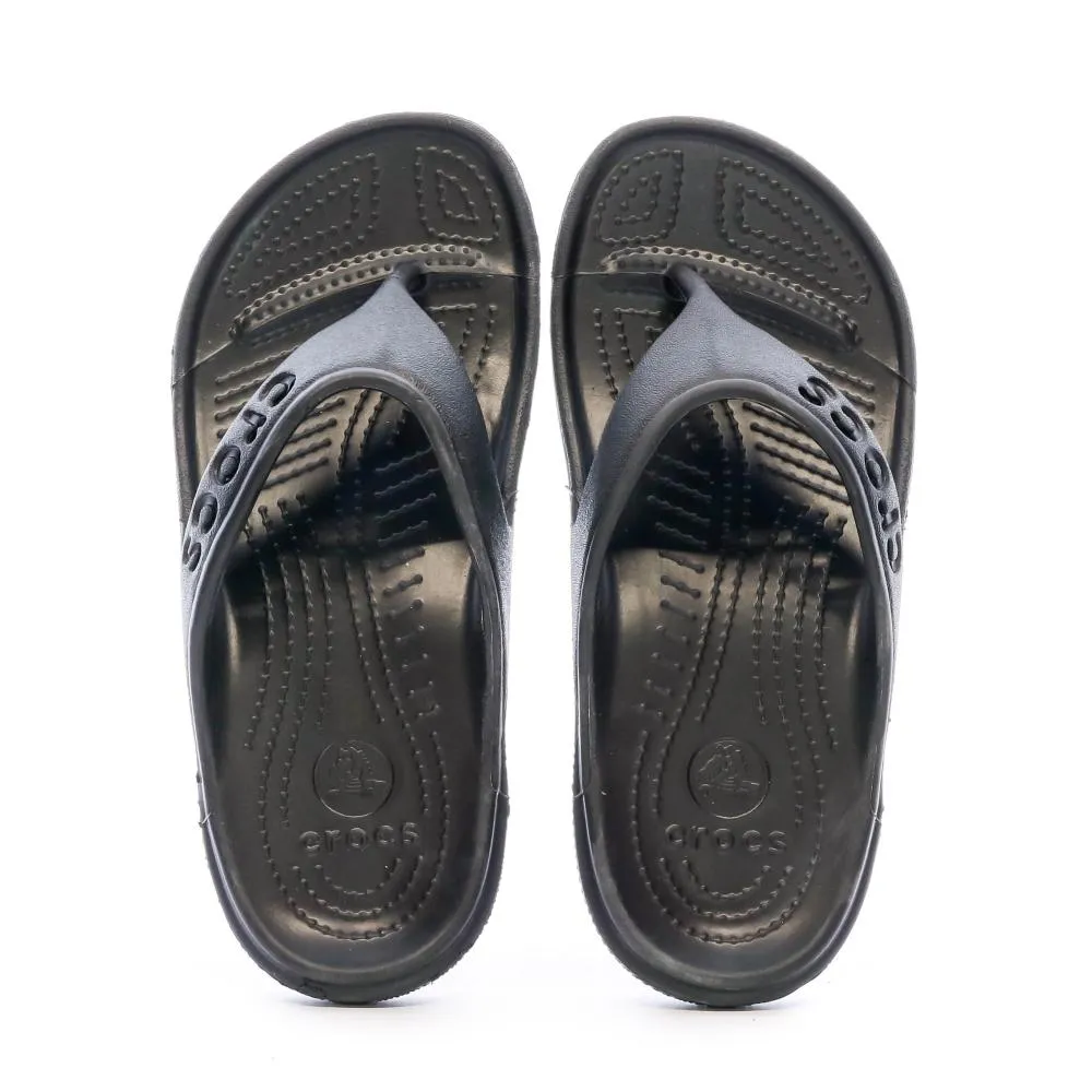 Tongs Crocs Noirs Mixte Baya Summer Flip U