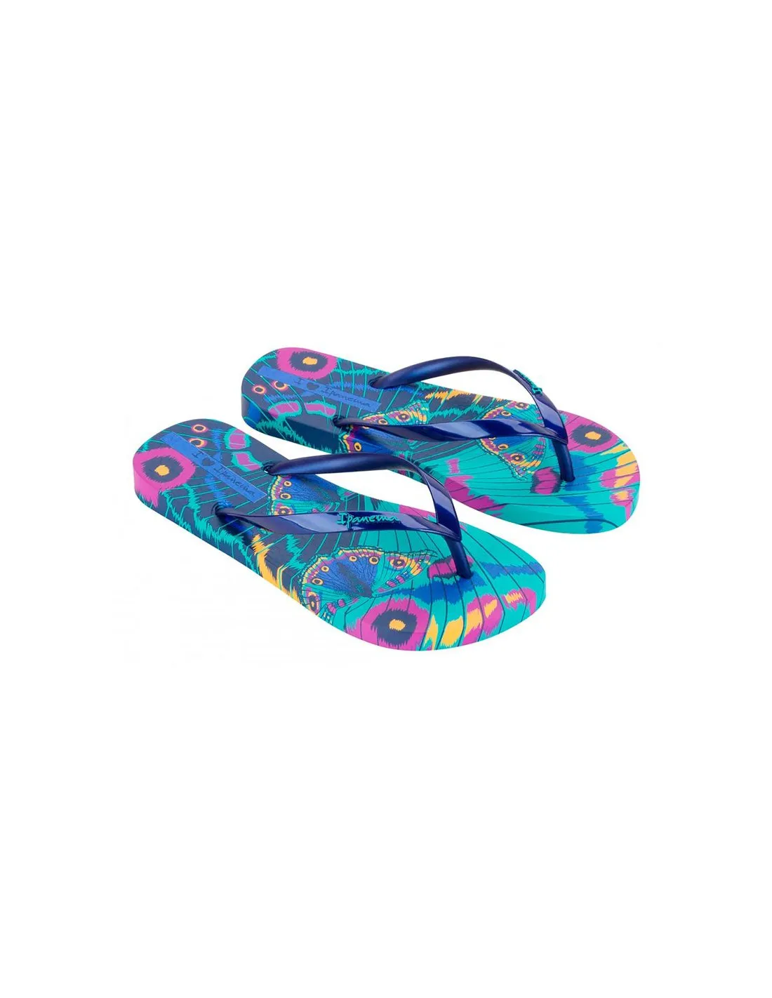 Tongs Ipanema Animale Print III Femme Bleu