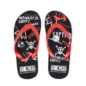 Tongs One Piece Symbole des Mugiwara