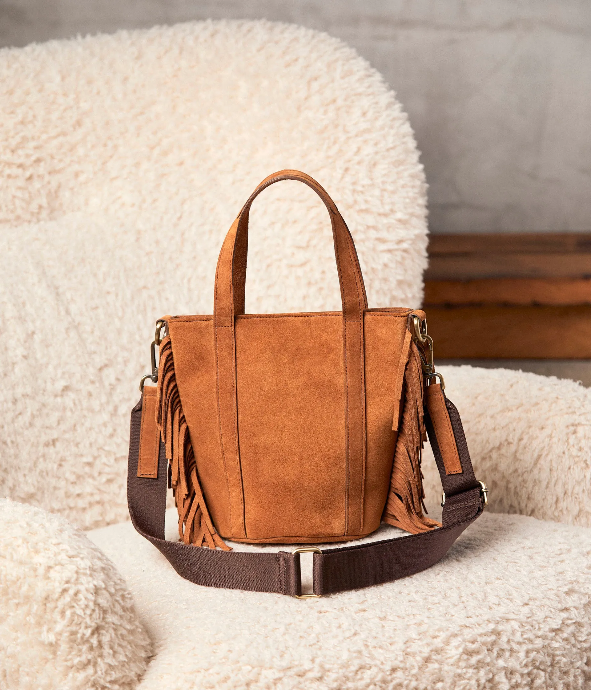 Tyler Fringed Handbag