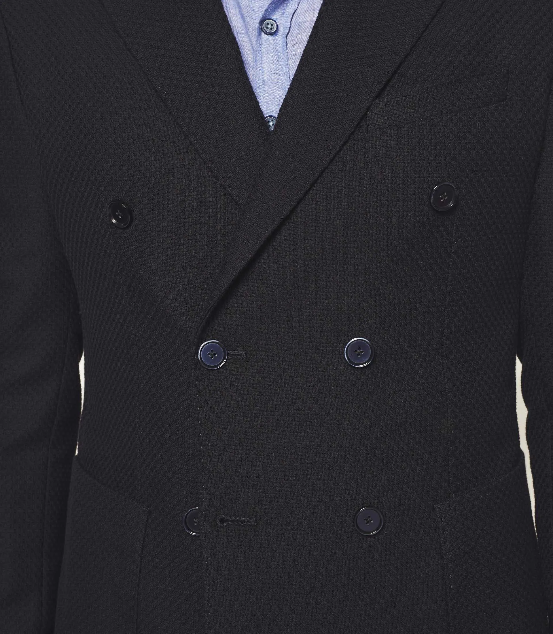 Veste croisée marine Adamo