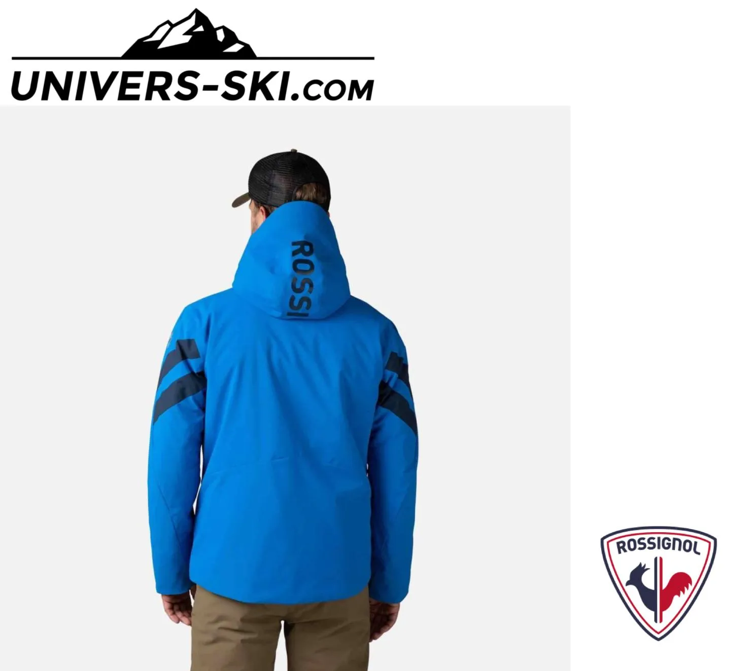 Veste de ski ROSSIGNOL Homme Contrle JKT Lazuli Blue 2025