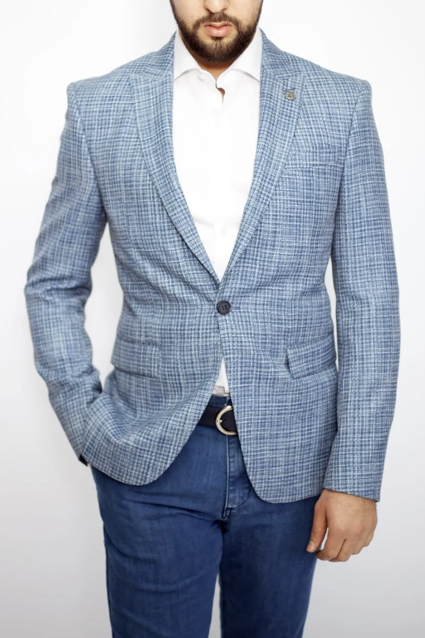 Veste Gris Rayé